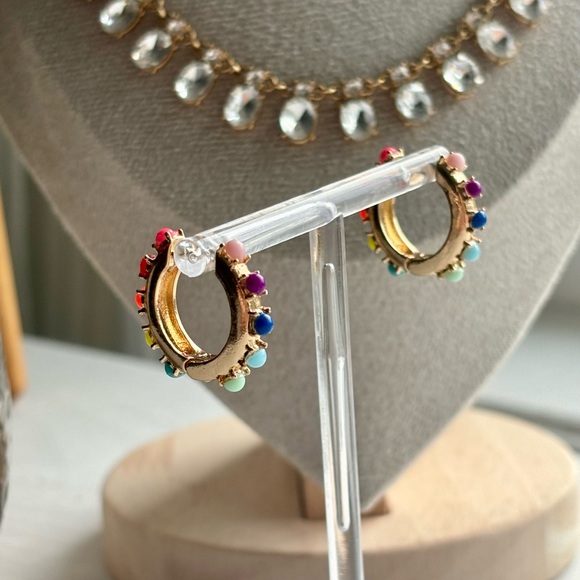 Jewelry - 🌟BUY 1 GET 1 FREE🌟 BRAND NEW Colorful Faux Pearl & Alloy Earrings